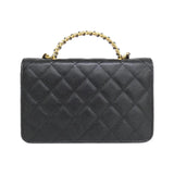 Chanel AP2804 Caviar Skin Wallet on Chain