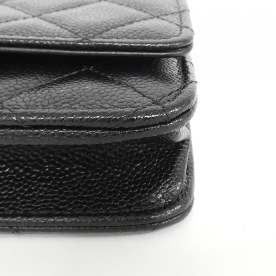 Chanel AP2804 Caviar Skin Wallet on Chain