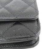 Chanel AP2804 Caviar Skin Wallet on Chain