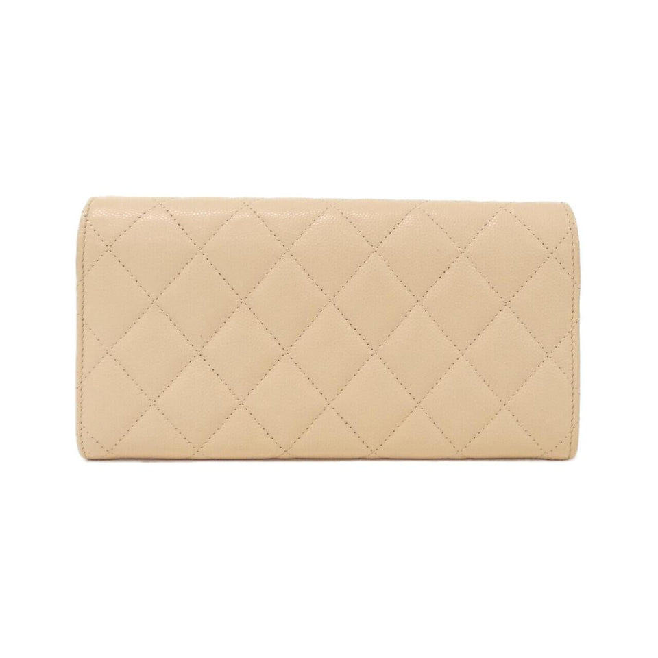 Chanel AP4327 Caviar Skin Long Wallet