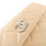 Chanel AP4327 Caviar Skin Long Wallet
