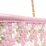 Chanel AS3768 Lambskin Shoulder Bag