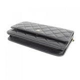 Chanel Timeless Classic Caviar Skin Wallet on Chain