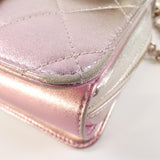 Chanel AS3002 Metallic Lamb Shoulder Bag