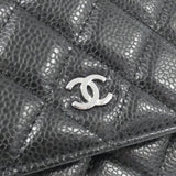 Chanel Timeless Classic Caviar Skin Wallet on Chain