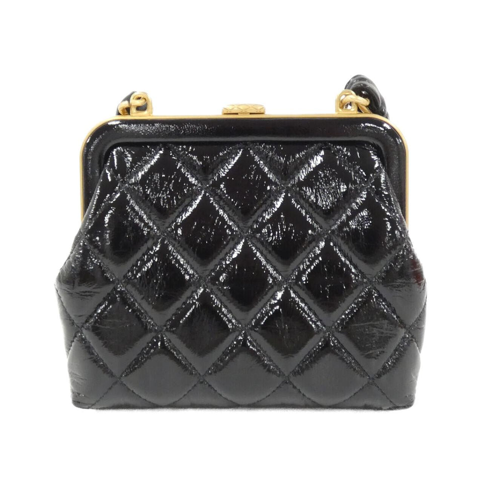 Chanel AP4028 Enamel Lambskin Chain Clutch