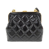 Chanel AP4028 Enamel Lambskin Chain Clutch