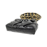 Chanel AP4028 Enamel Lambskin Chain Clutch