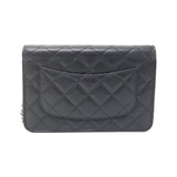 Chanel Timeless Classic Line Caviar Skin Chain Wallet