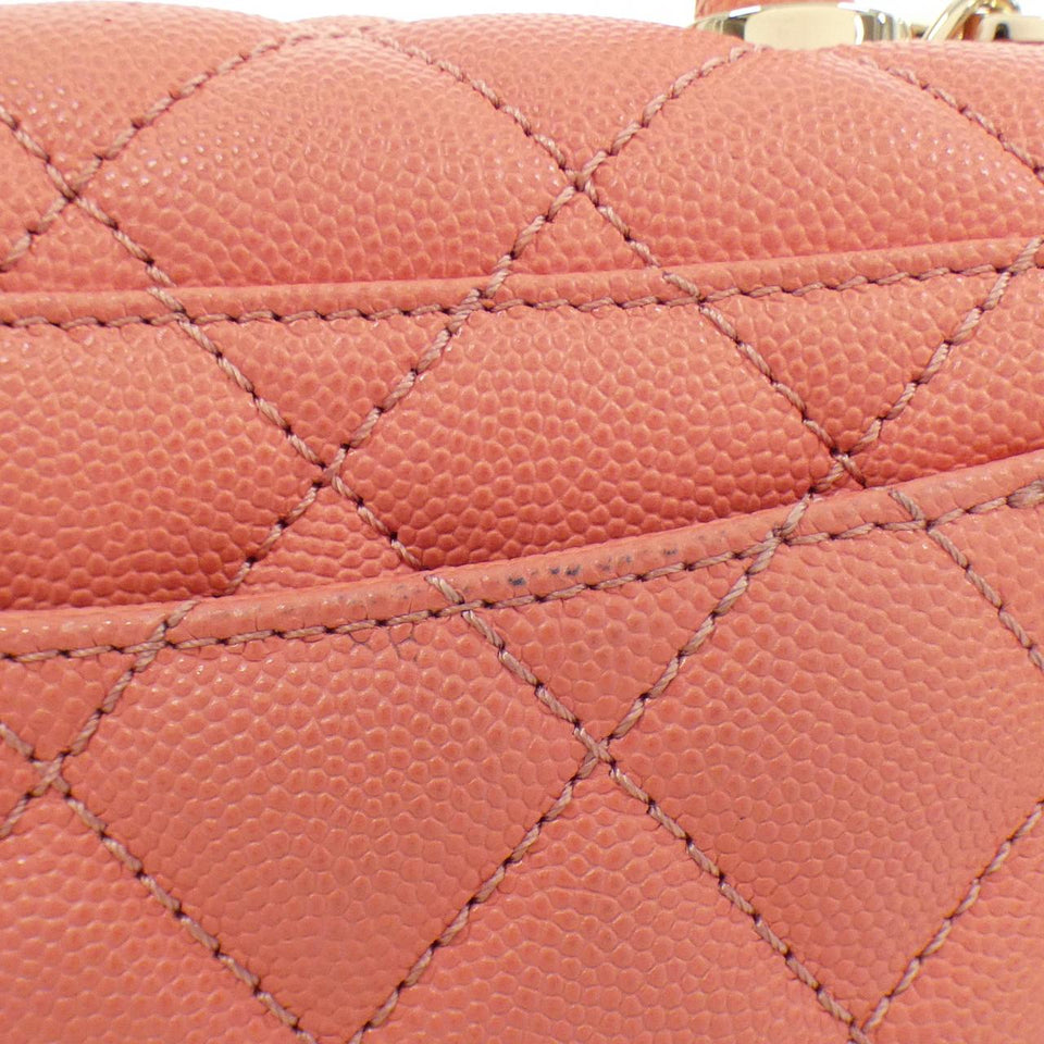 Chanel Coco Handle Caviar Skin Bag