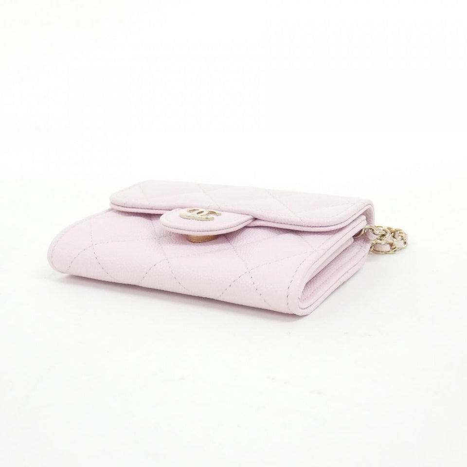 Chanel Timeless Classic Line Caviar  Case