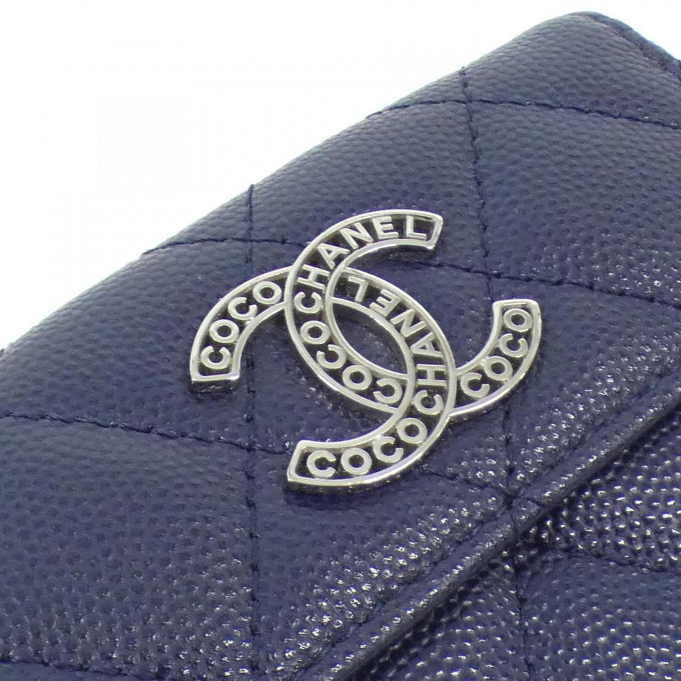 Chanel AP3827 Caviar Skin Wallet