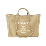 Chanel Deauville Line Mixed Fiber Bag