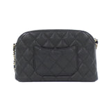 Chanel Timeless Classic Caviar Skin Chain Clutch