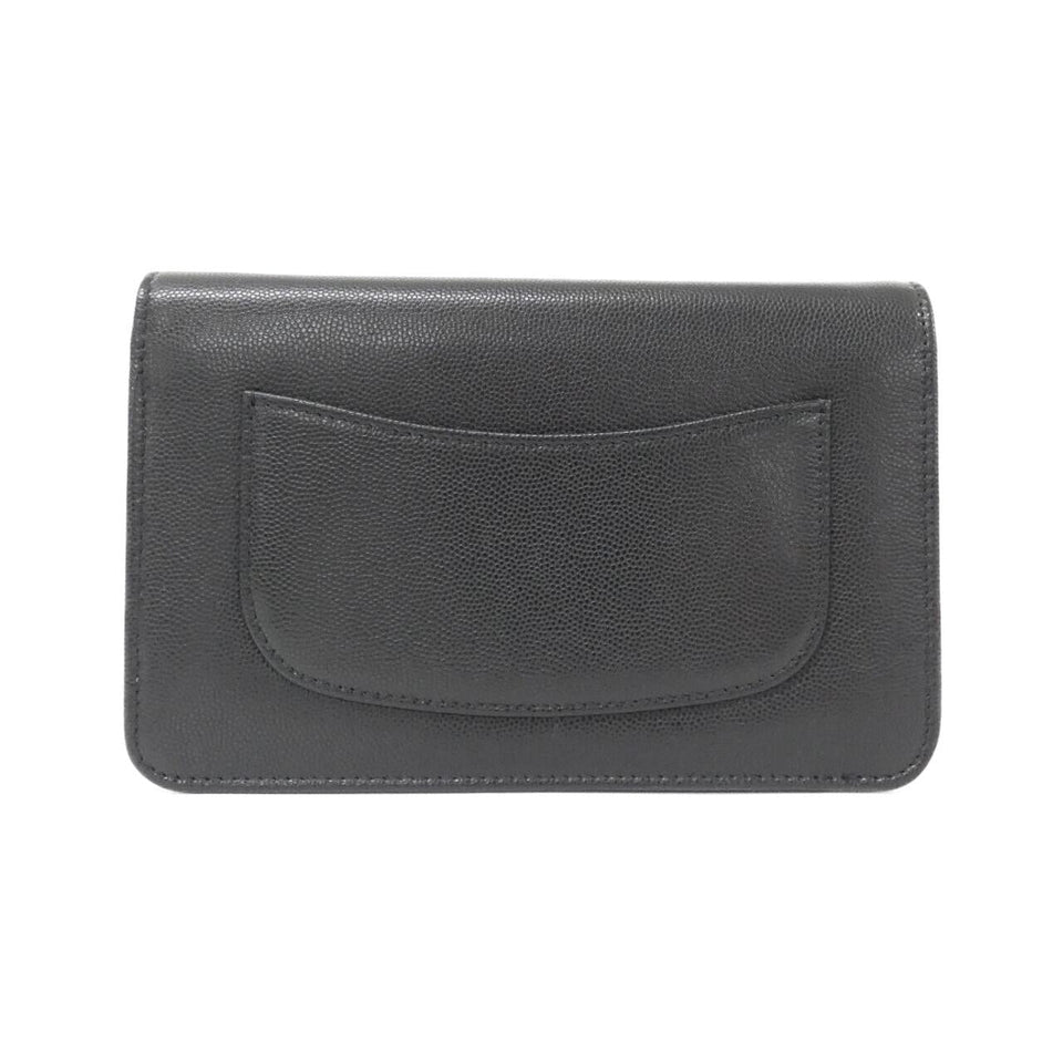 Chanel AP4653 Calfskin Chain Wallet