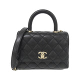 Chanel Coco Handle Caviar Skin Bag