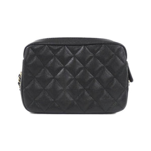 Chanel Timeless Classic Line Caviar Skin Chain Clutch