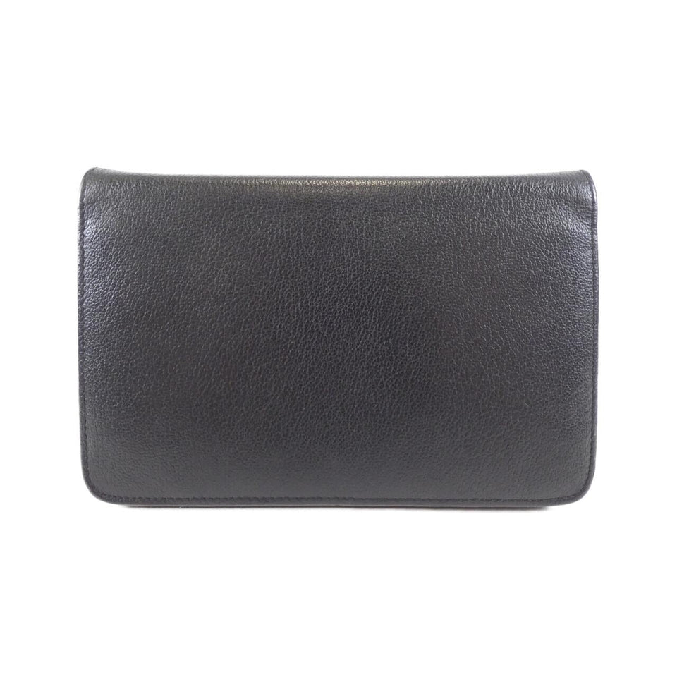 Chanel Butterfly Line Calfskin Chain Wallet