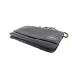 Chanel Butterfly Line Calfskin Chain Wallet