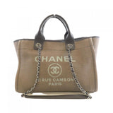 Chanel Deauville Line Mixed Fiber Bag