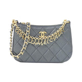 Chanel AP3847 Lambskin Chain Clutch