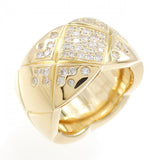 Chanel Coco Crush Au750 Diamond Ring Size 8.5