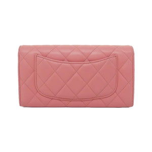 Chanel Timeless Classic Line Lambskin Long Wallet