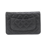 Chanel Timeless Classic Caviar Skin Wallet on Chain