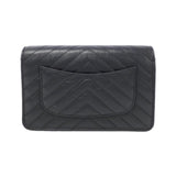Chanel Chain Wallet Calfskin Wallet