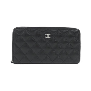 Chanel Timeless Classic Line Caviar Skin Long Wallet