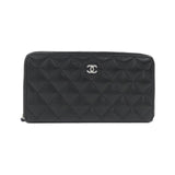 Chanel Timeless Classic Line Caviar Skin Long Wallet