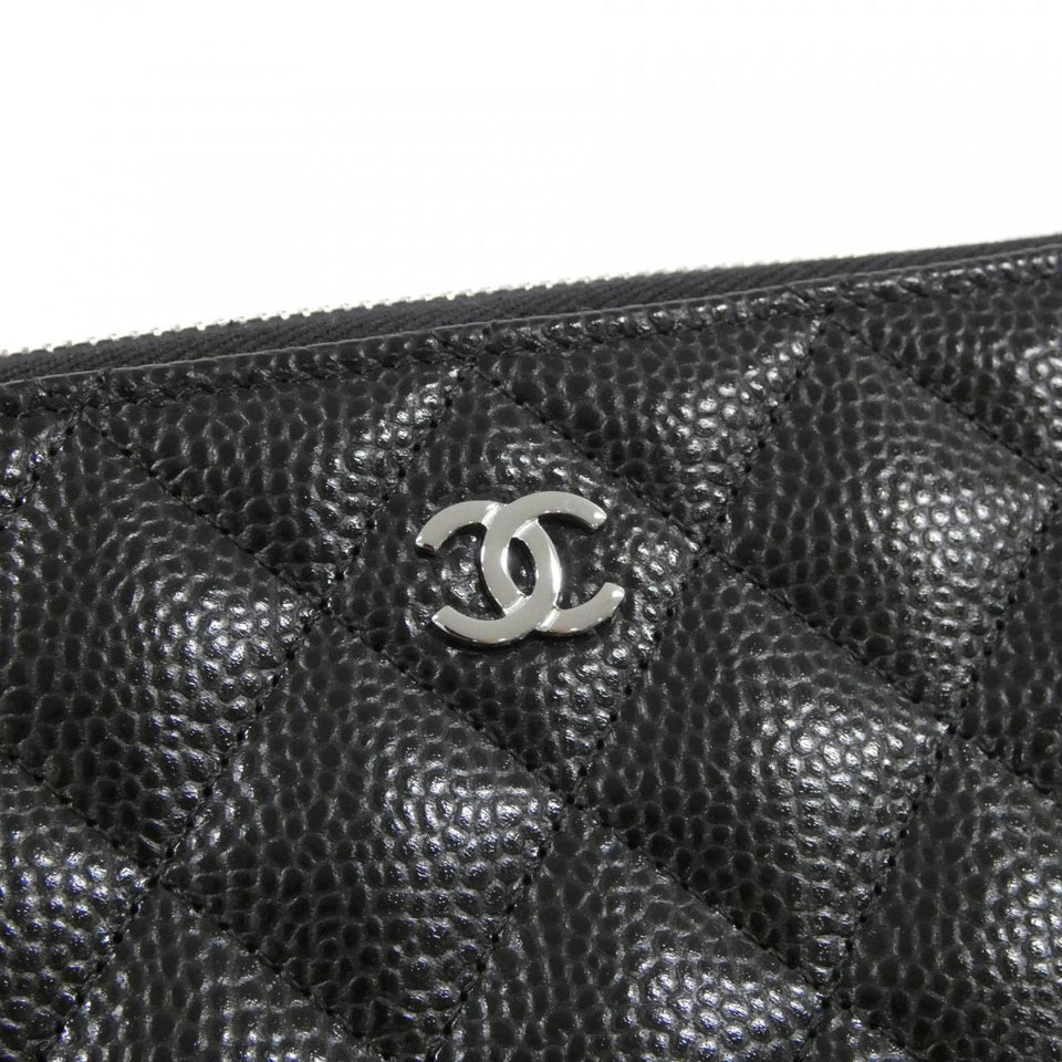 Chanel Timeless Classic Line Caviar Skin Long Wallet
