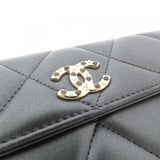Chanel AP3327 Lambskin Long Wallet