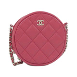 Chanel 70657 Lambskin Shoulder Bag