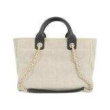 Chanel Deauville Line Mixed Fiber Bag