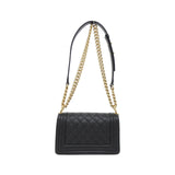 Chanel Boy Chanel Caviar Skin Shoulder Bag