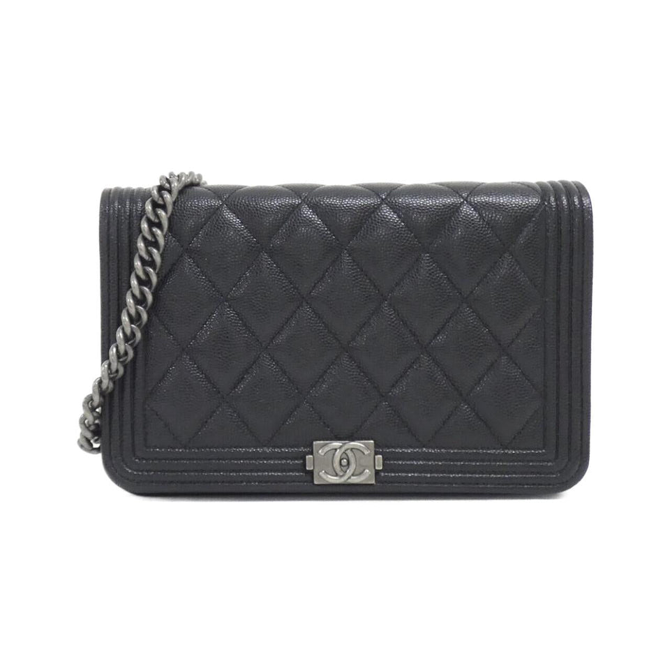 Chanel Boy Chanel AP1117 Caviar Skin Wallet