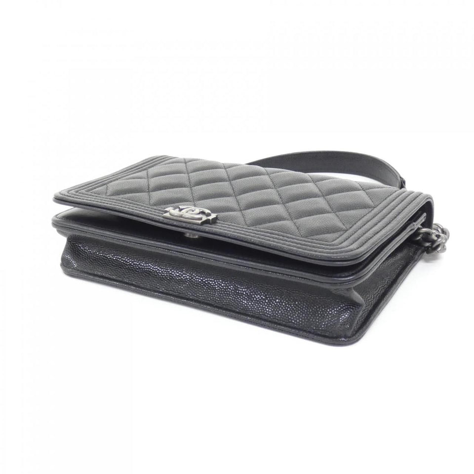 Chanel Boy Chanel AP1117 Caviar Skin Wallet