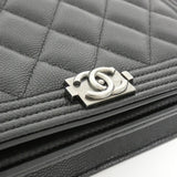Chanel Boy Chanel AP1117 Caviar Skin Wallet
