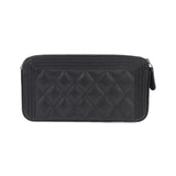 Chanel Boy Chanel Caviar Skin Chain Wallet