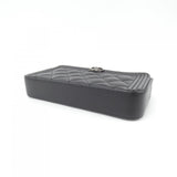 Chanel Boy Chanel Caviar Skin Chain Wallet