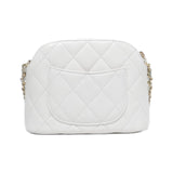 Chanel Timeless Classic Line Caviar Skin Chain Clutch