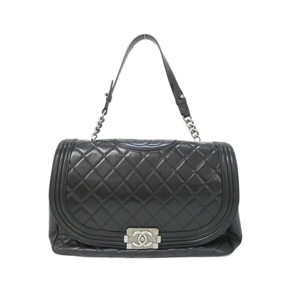 Chanel Boy Chanel Lambskin Shoulder Bag