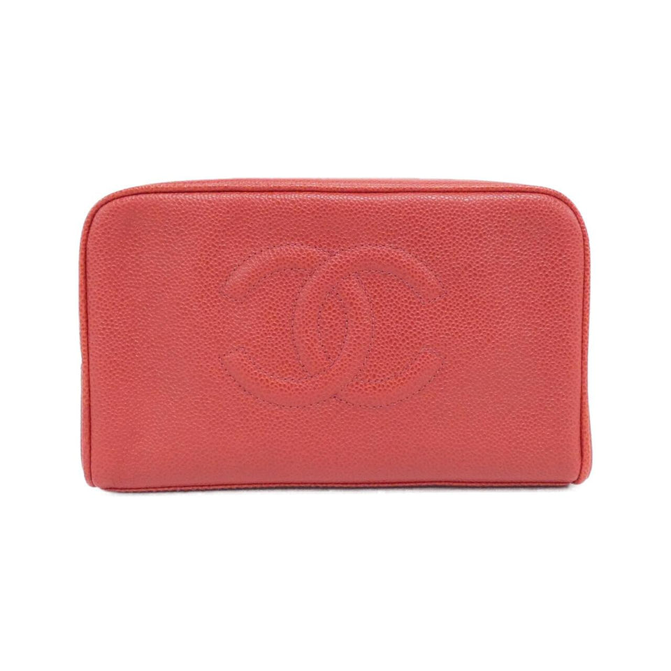 Chanel Timeless CC Line Caviar Skin Pouch