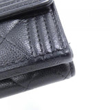Chanel Boy Chanel Caviar Skin Wallet