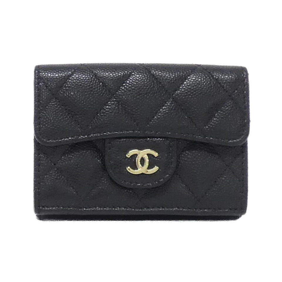 Chanel Timeless Classic Caviar Skin Wallet