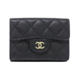 Chanel Timeless Classic Caviar Skin Wallet