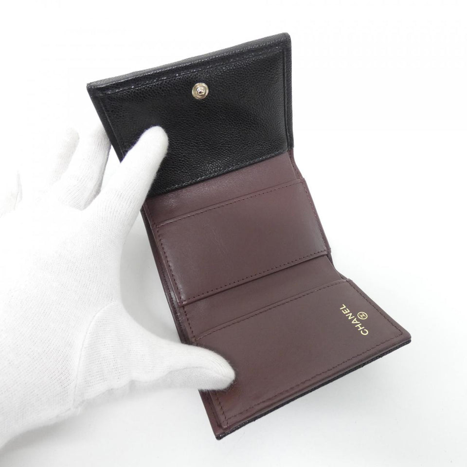 Chanel Timeless Classic Caviar Skin Wallet