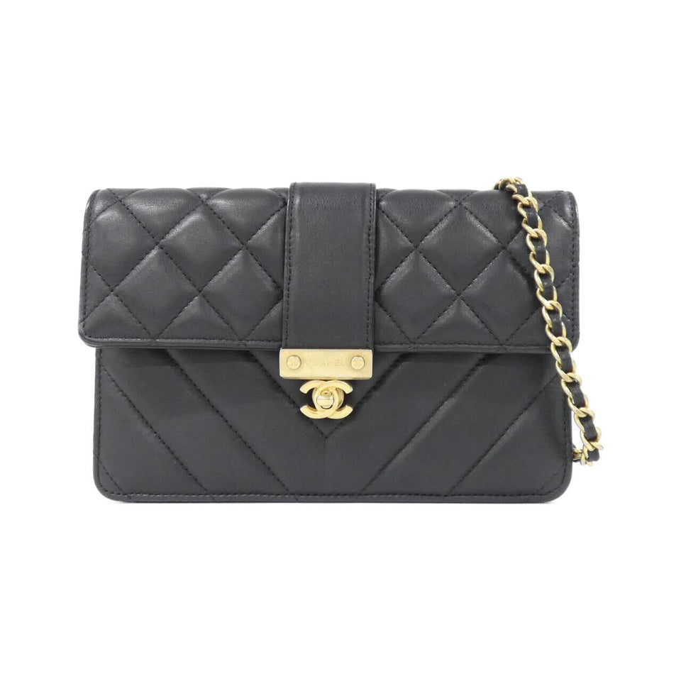 Chanel Chain Wallet Lambskin Wallet
