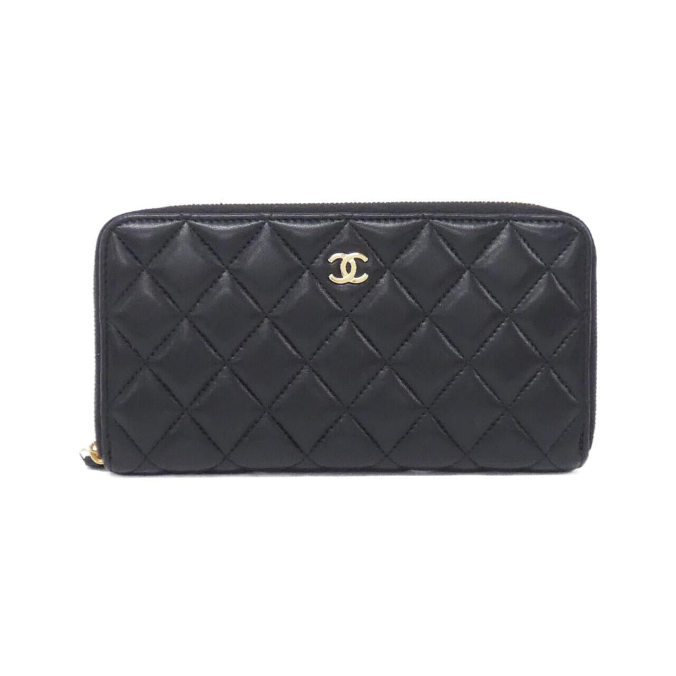 Chanel Timeless Classic Line Lambskin Long Wallet